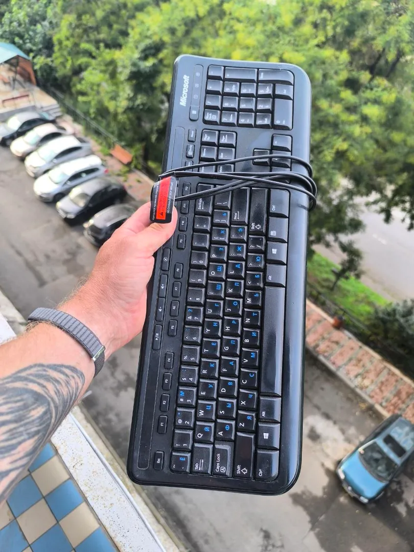 Клавиатура Microsoft Wired Keyboard 600 — фото 1