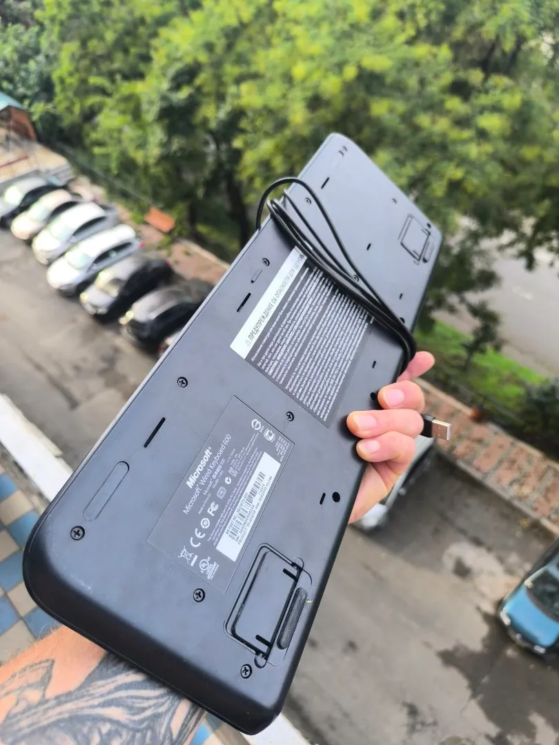 Клавиатура Microsoft Wired Keyboard 600 — фото 2