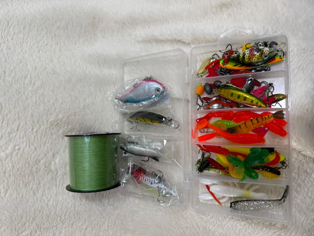 Fishing rod and fishing tackle — photo 1