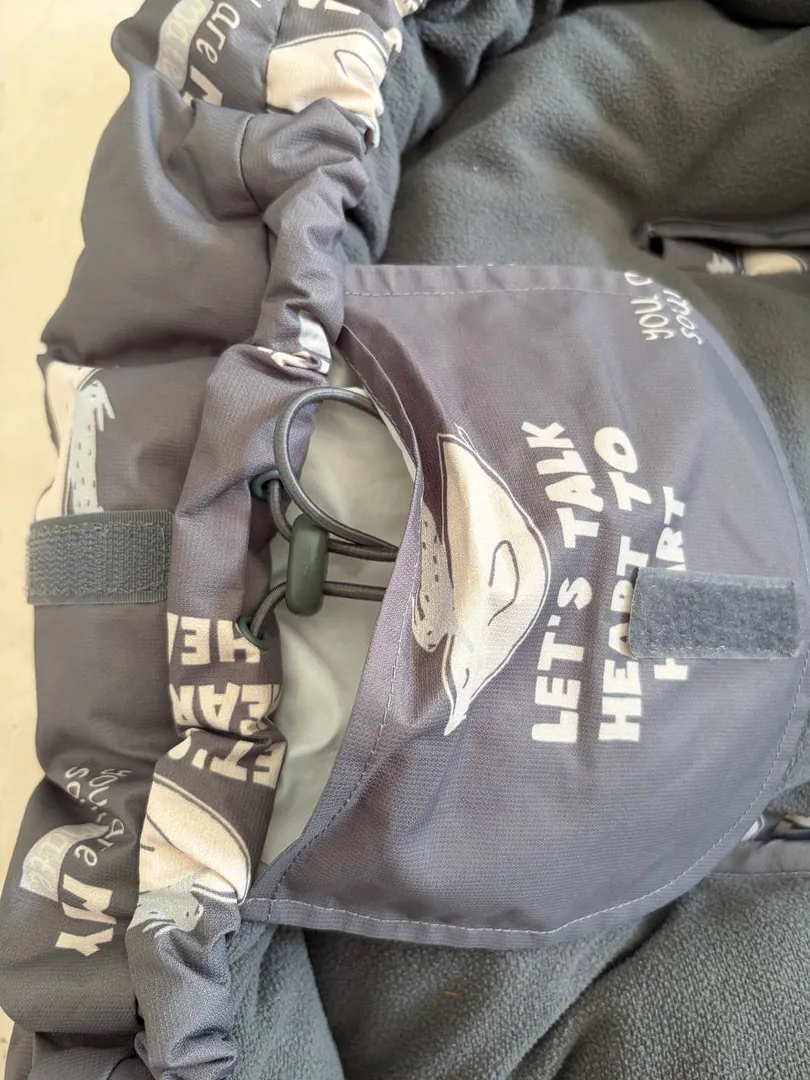 Baby stroller footmuff with mittens — photo 1