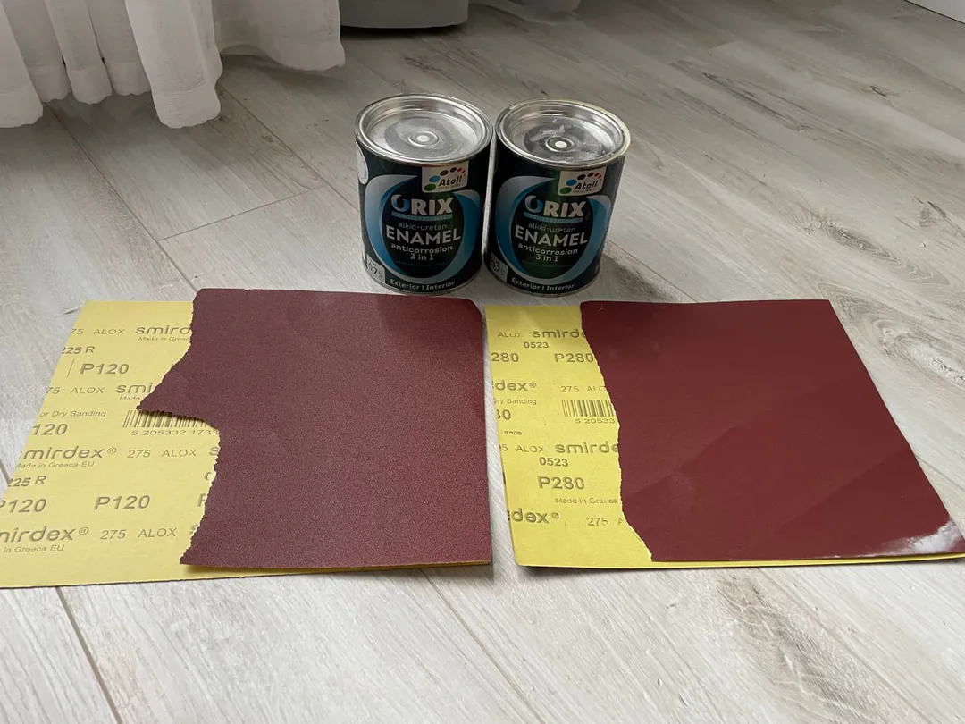 Эмаль антикоррозийная Atoll Orix Color 3 in 1 белая — фото 2