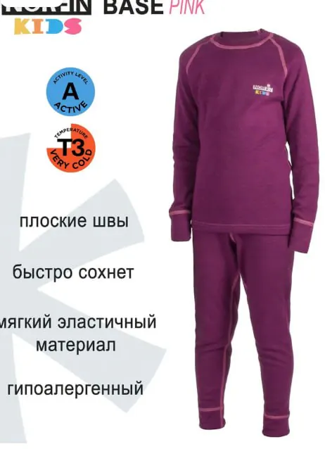 Children's thermal underwear Norfin Kids Base — photo 1