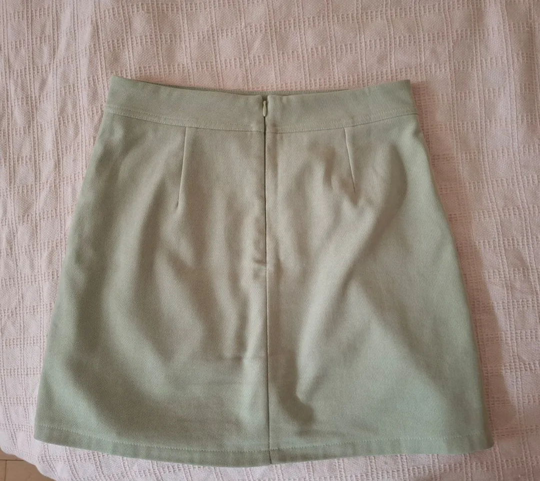 Light green skirt-shorts — photo 1