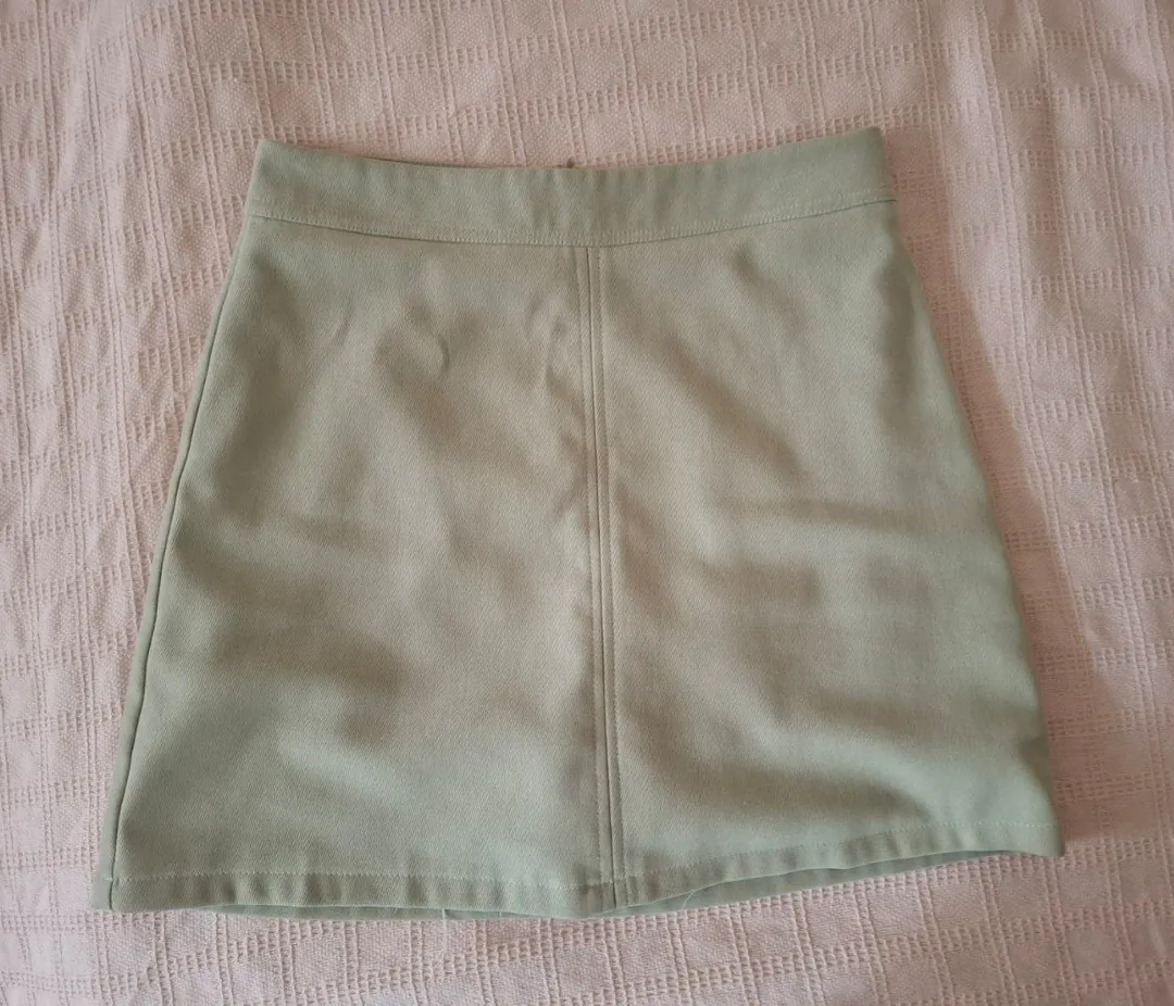 Light green skirt-shorts — photo 2