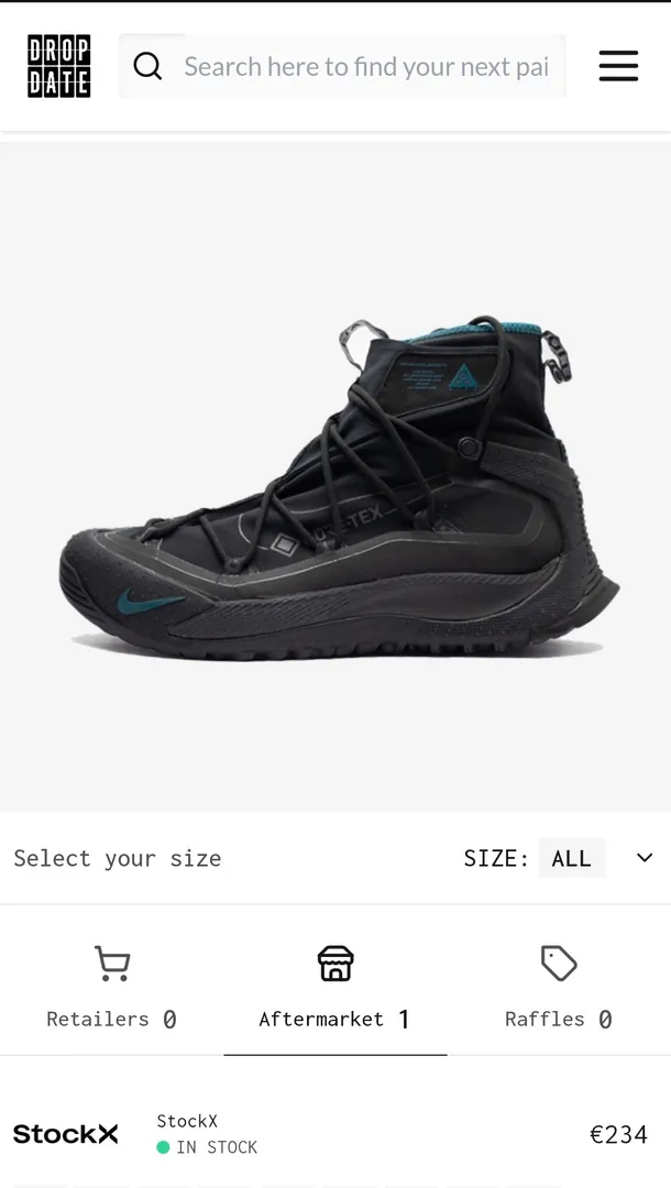 Nike ACG Air Terra Antarktik Gore-Tex Boots — photo 1