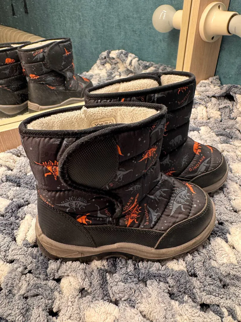 Children's insulated dinosaur boots — photo 2