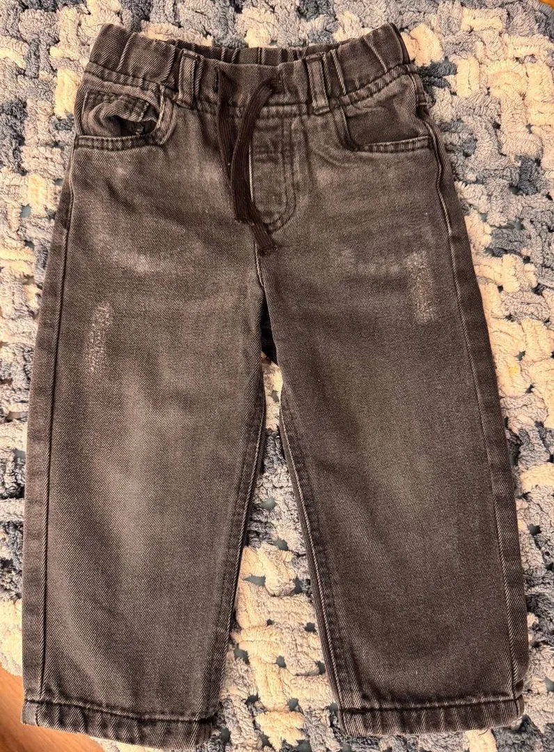 Children's black jeans — photo 1