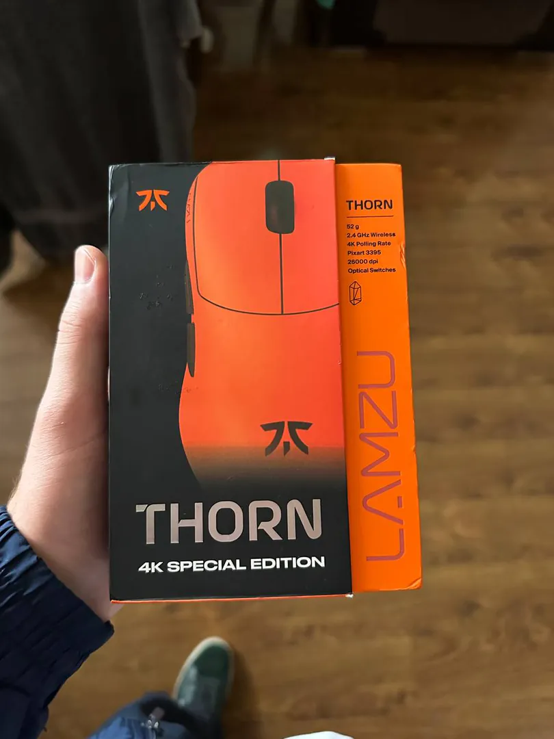 Lamzu Thorn Fnatic ვერსია — ფოტო 1