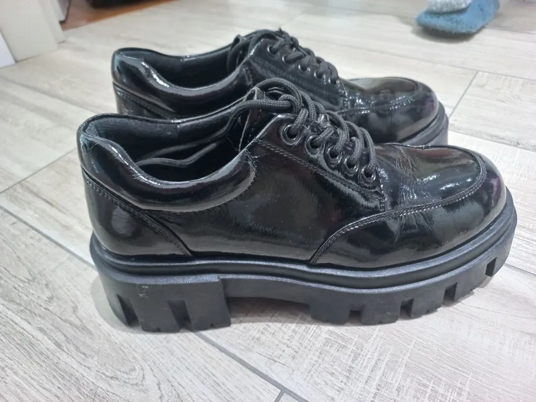 Women's patent leather ankle boots — photo 5