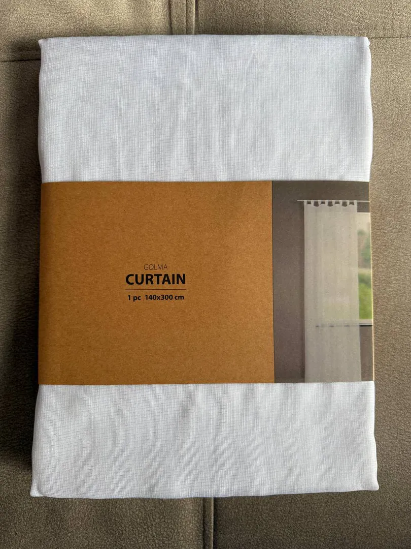 Sheer Curtain Jysk 140x300cm — photo 1