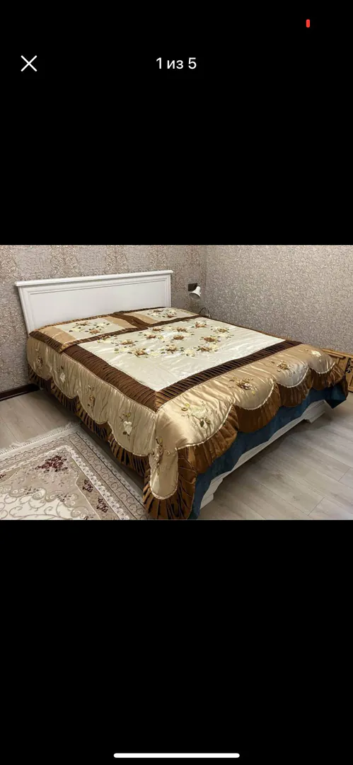 Bedspread with pillowcases for a double bed — photo 5