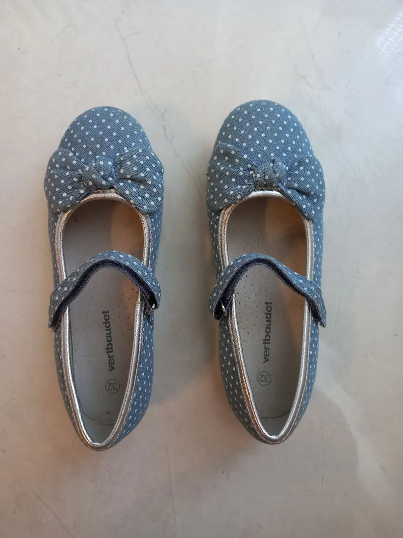 Children's leather ballet flats-sandals, size 32 — photo 3