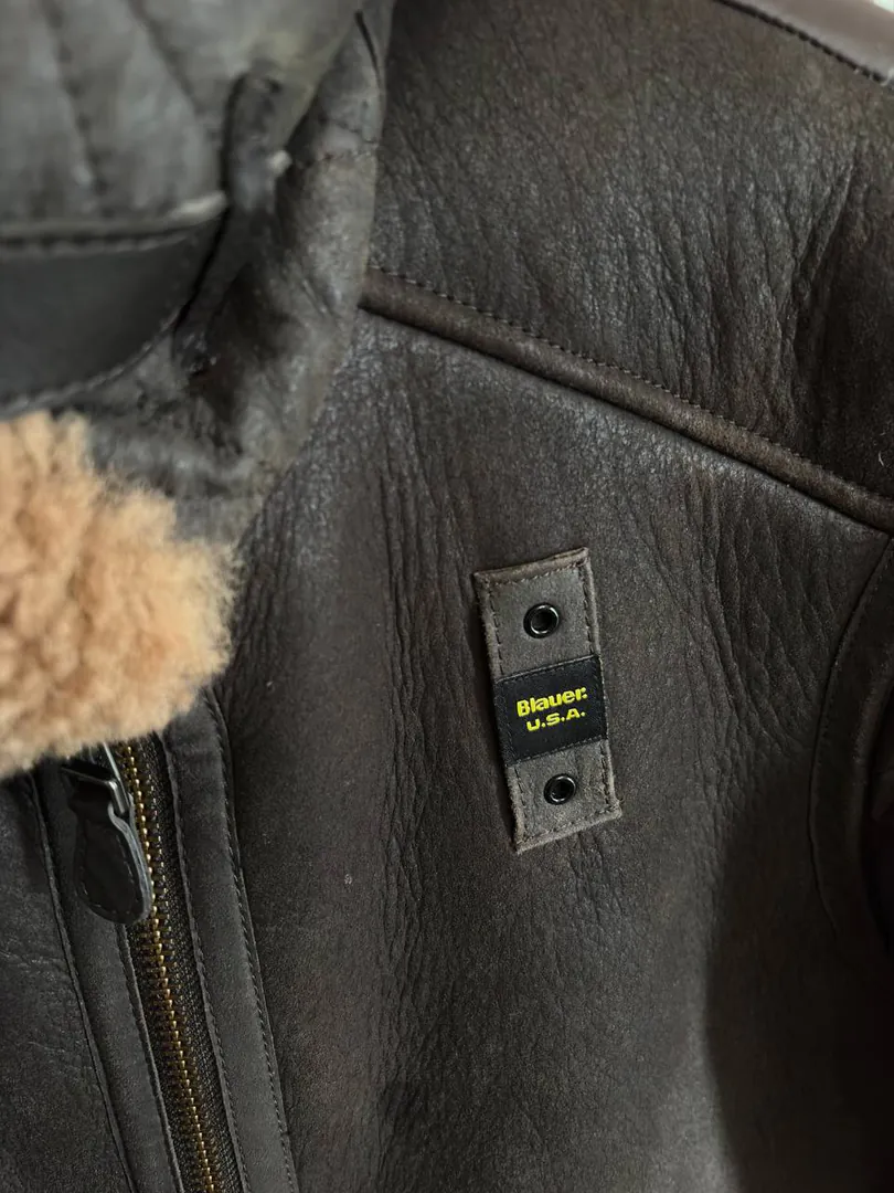 Мужская дубленка Blauer USA — фото 6