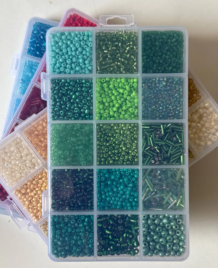 Beads in boxes — photo 1
