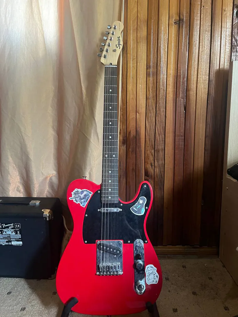 Squier Sonic Telecaster and Fender Frontman 20G Combo Amplifier Set — photo 1