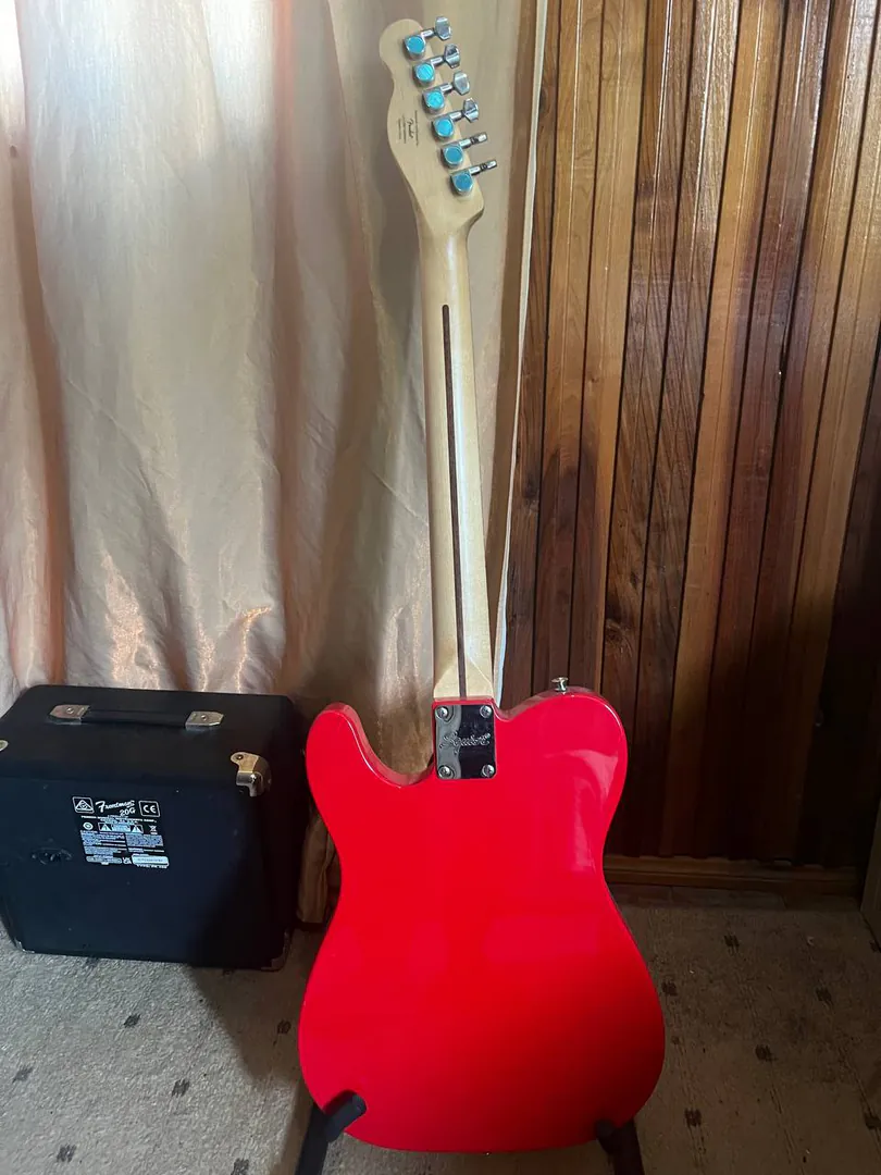 Squier Sonic Telecaster and Fender Frontman 20G Combo Amplifier Set — photo 2