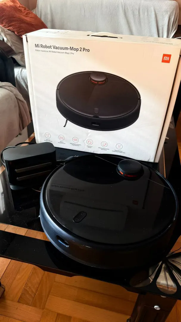 Robot vacuum cleaner Xiaomi Mi Robot Vacuum-Mop 2 Pro — photo 1
