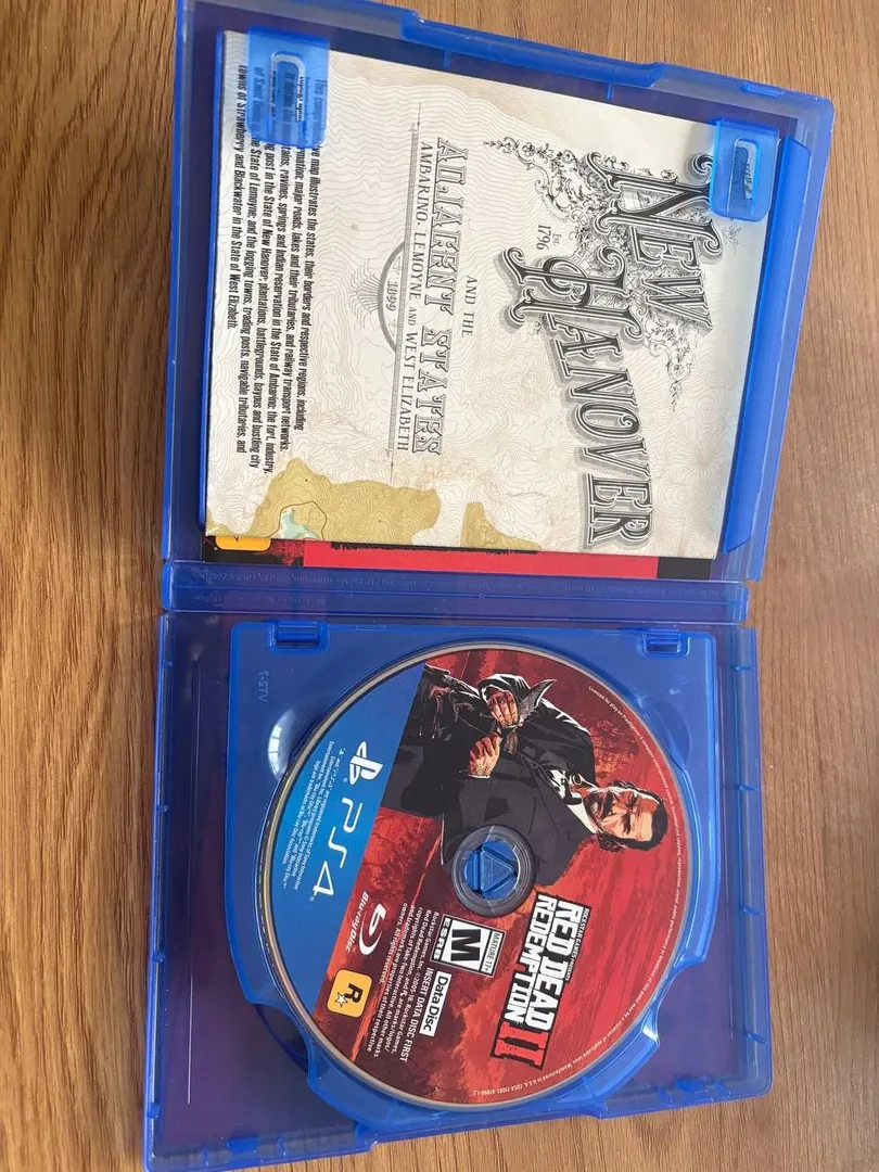 დისკი PS4-ისთვის Red Dead Redemption 2 — ფოტო 2
