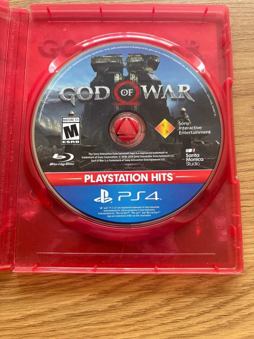 Диск для PS4 God of War — фото 1