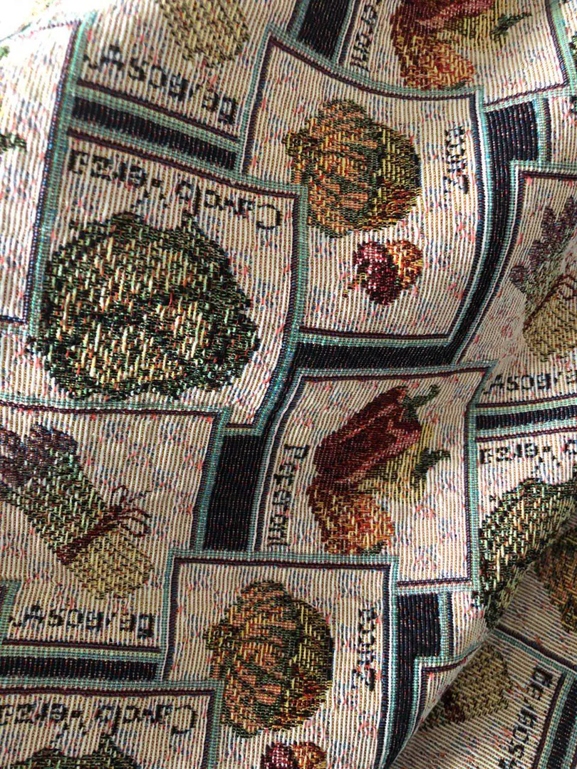 Natural tapestry curtains 120x270, 2 pcs — photo 2