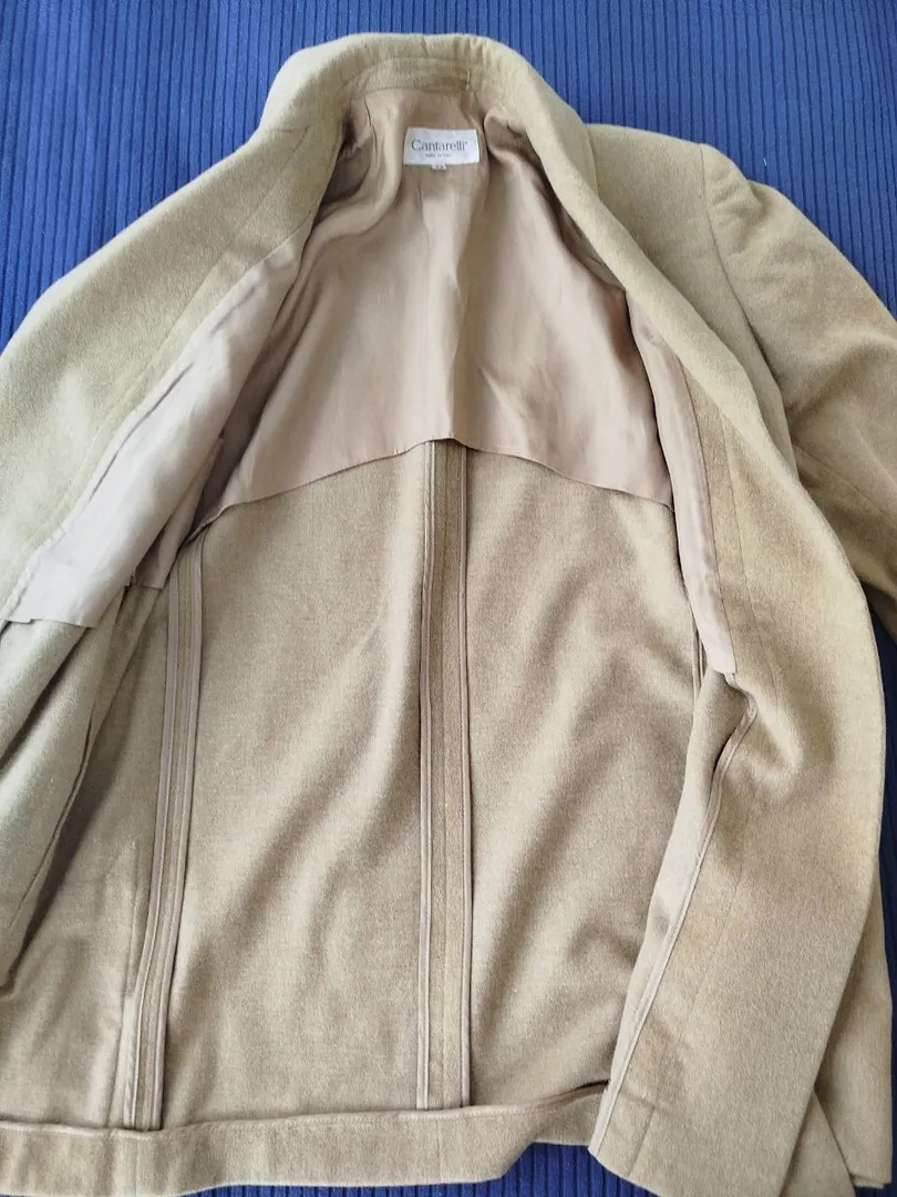 Cantarelli cashmere half-coat olive 44-46 — photo 1