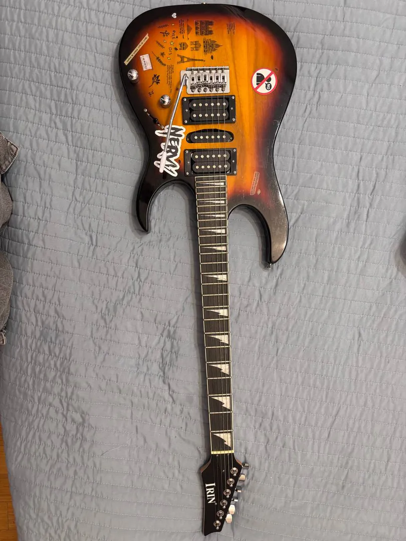 Electric guitar IRIN R-170 with case — photo 4