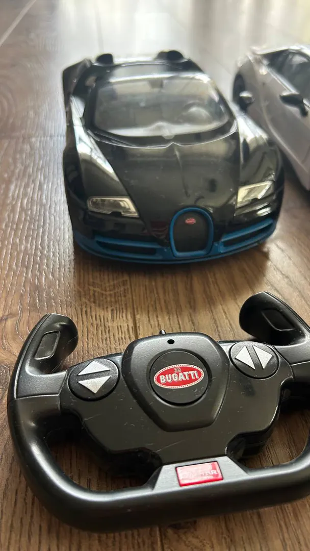 5 remote control toy cars BMW Bugatti McLaren Lamborghini — photo 5