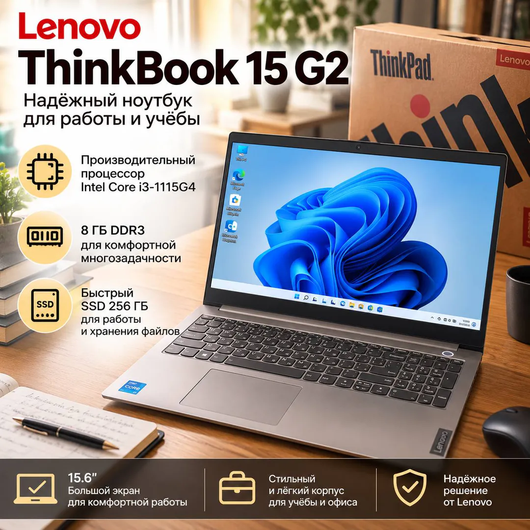 Lenovo ThinkBook 15 G2 Laptop — photo 1