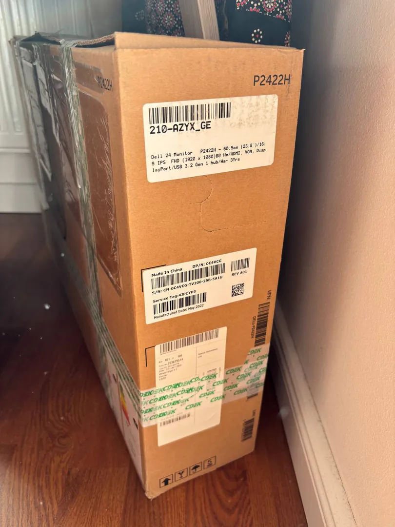 მონიტორი Dell P2422H — ფოტო 3