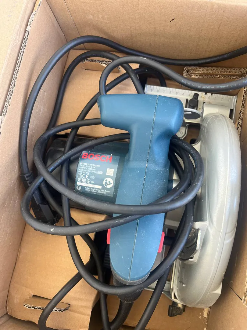 დისკური ხახუნა Bosch GKS 190 — ფოტო 2