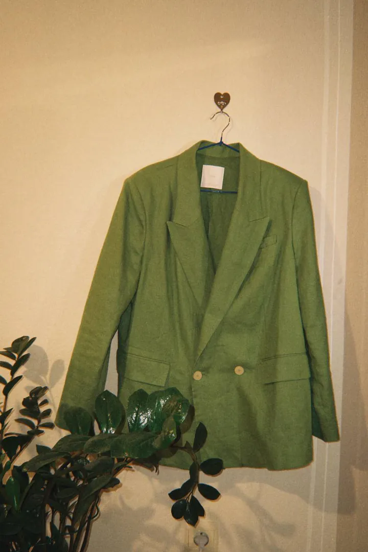Mango linen jacket — photo 1