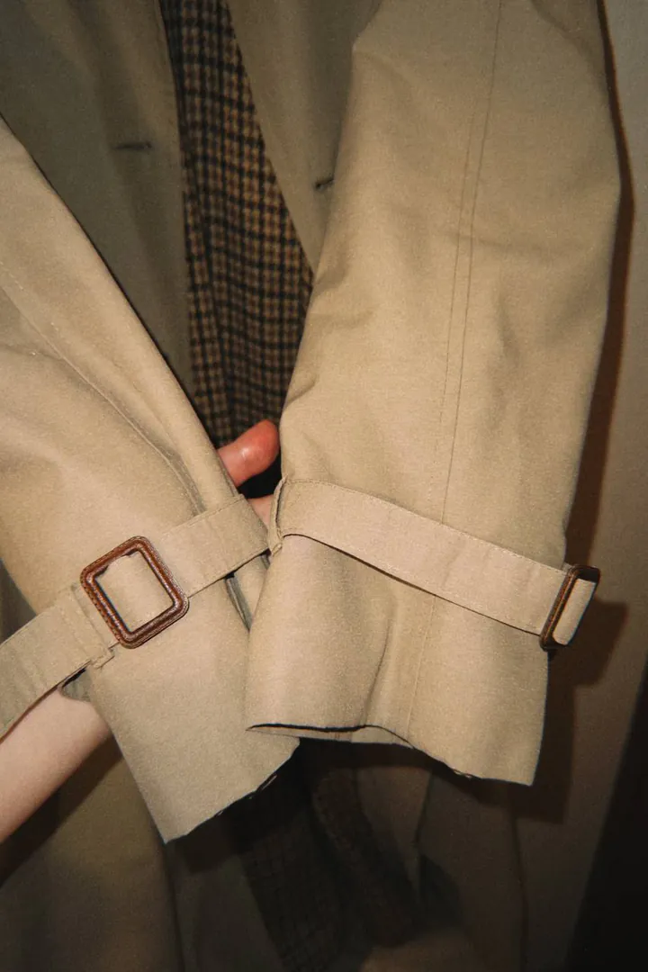 Vintage lined coat M-L — photo 1
