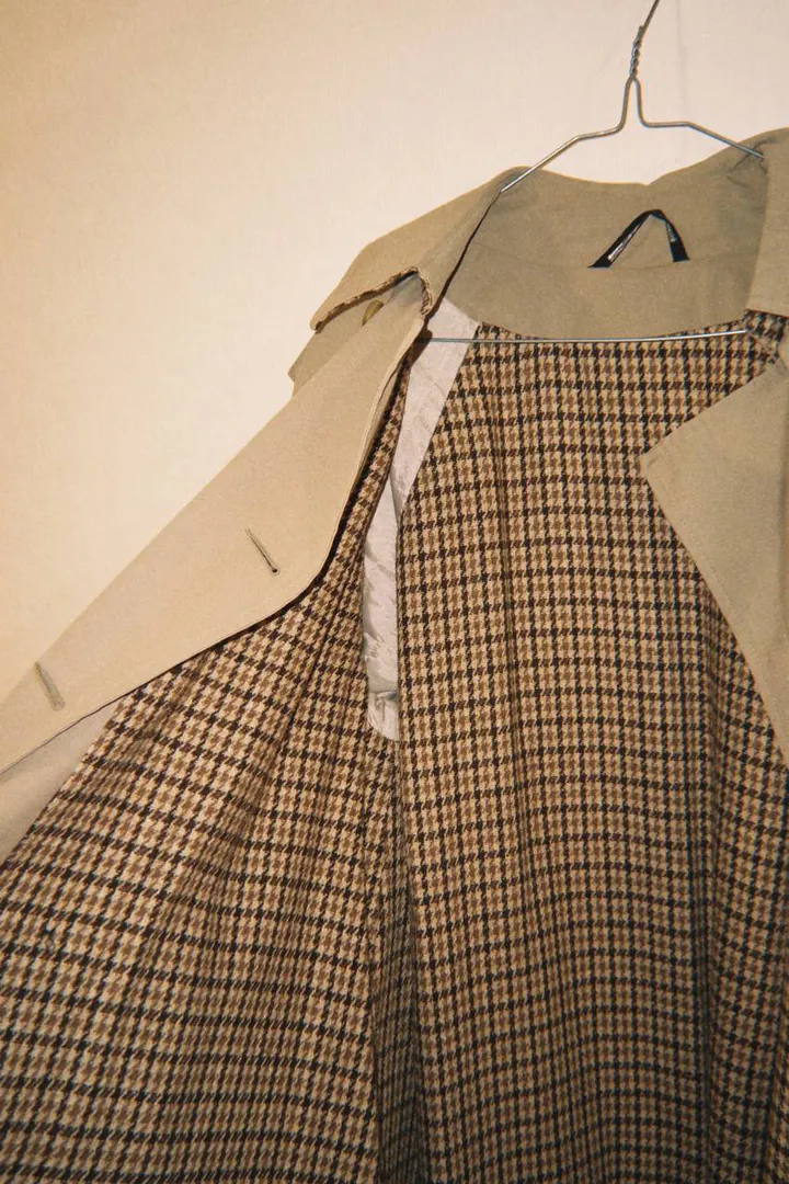 Vintage lined coat M-L — photo 2