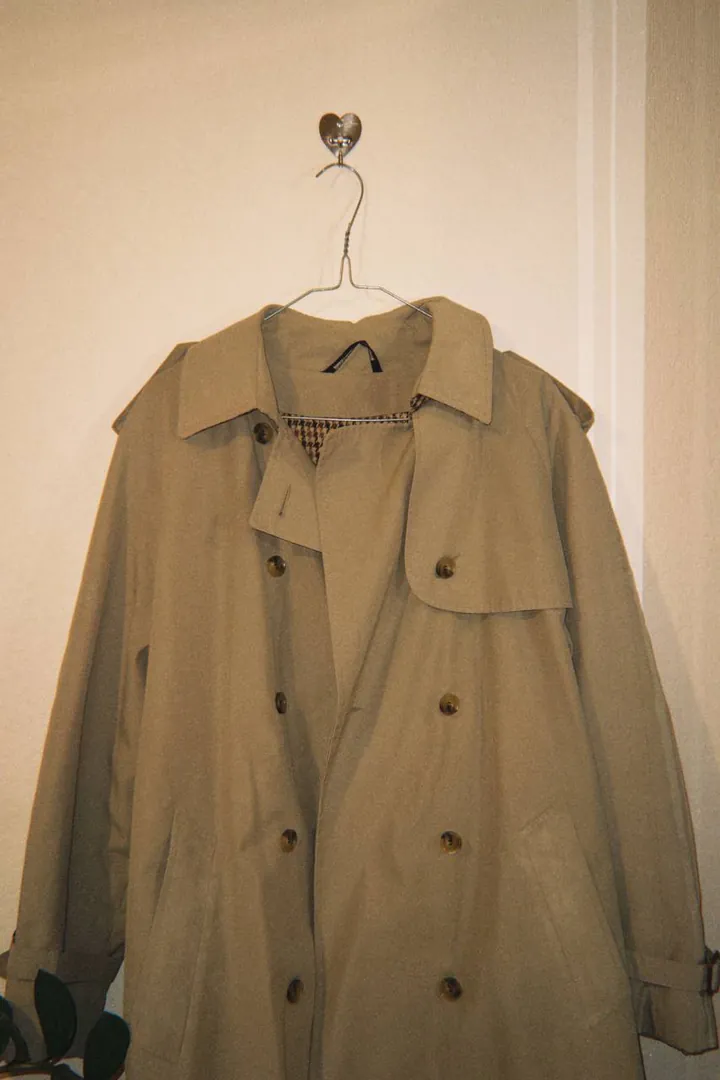 Vintage lined coat M-L — photo 4
