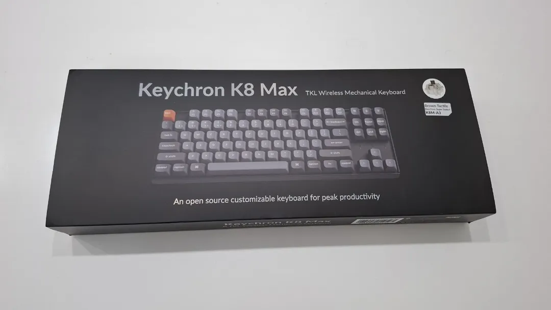 მექანიკური კლავიატურა Keychron K8 Max QMK Wireless — ფოტო 1