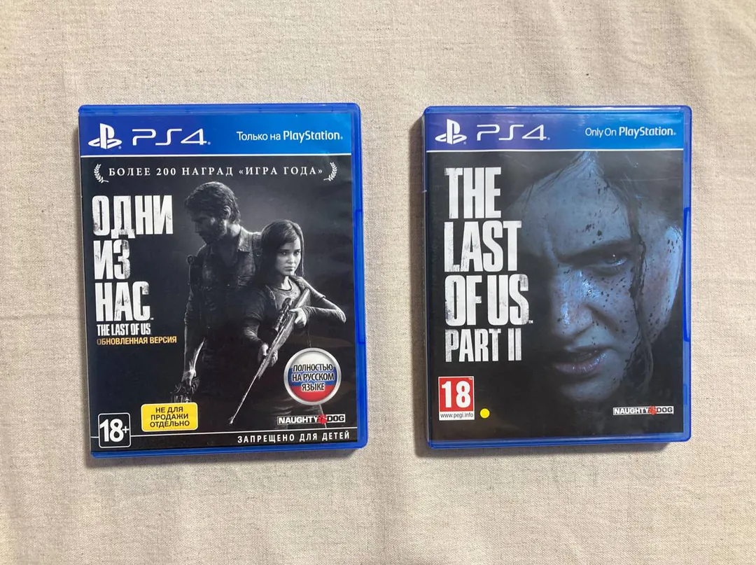 თამაშები The Last of Us და The Last of Us Part II — ფოტო 1