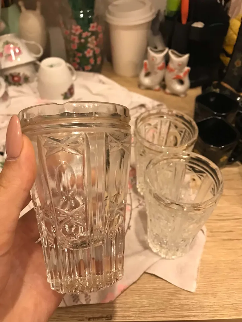 Crystal glasses 5 pcs. — photo 1