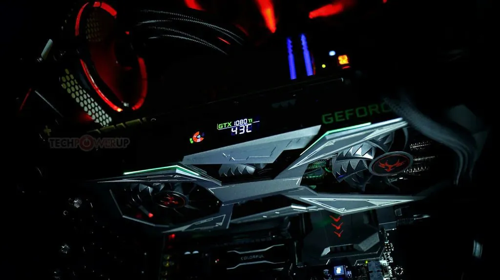Видеокарта Colorful iGame GeForce GTX 1080 Ti Vulcan X OC 11GB — фото 2