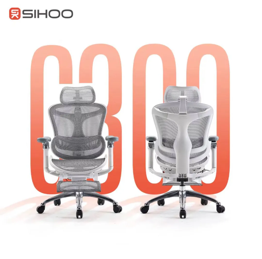 ერგონომიული კომპიუტერული სკამი SIHOO C300 — ფოტო 1