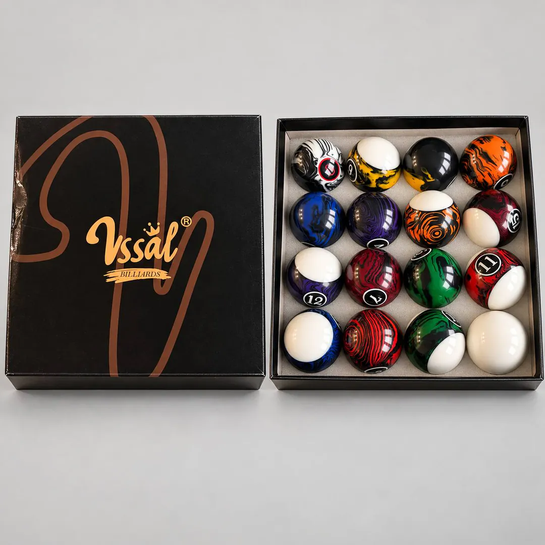 ამერიკული პულის ბურთების კომპლექტი VSSAL Billiards — ფოტო 1