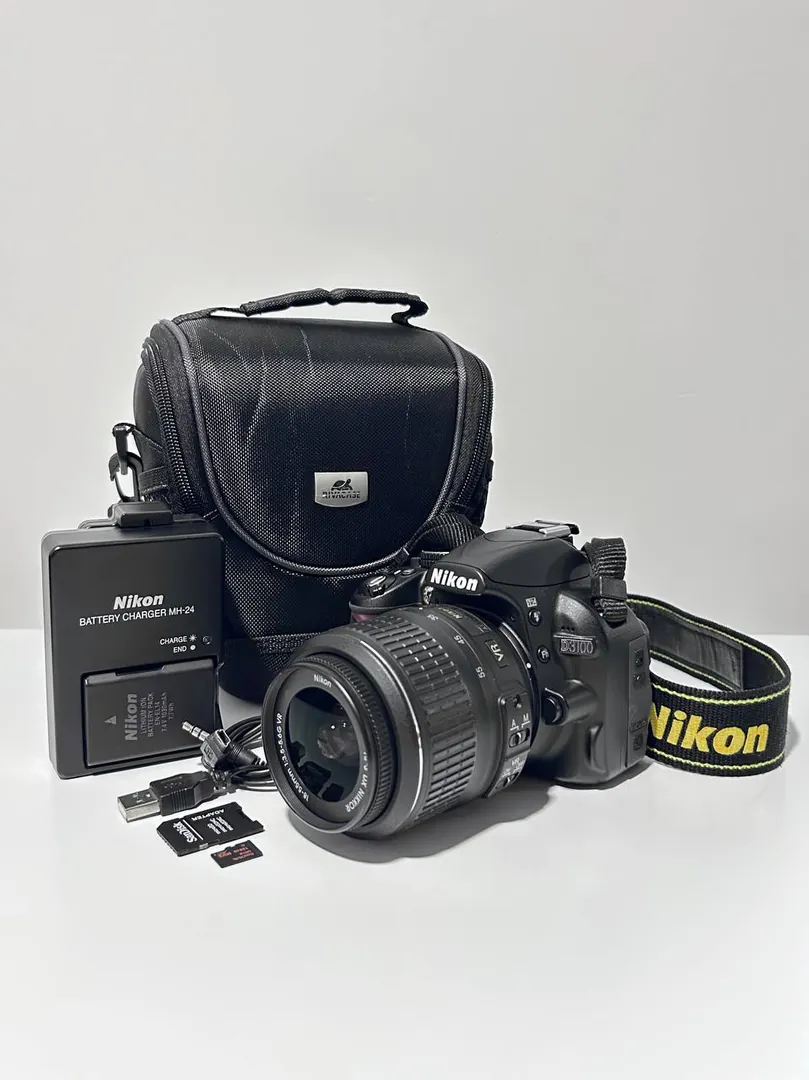 Nikon D3100 ფოტოაპარატი 18-55mm VR ობიექტივით — ფოტო 8