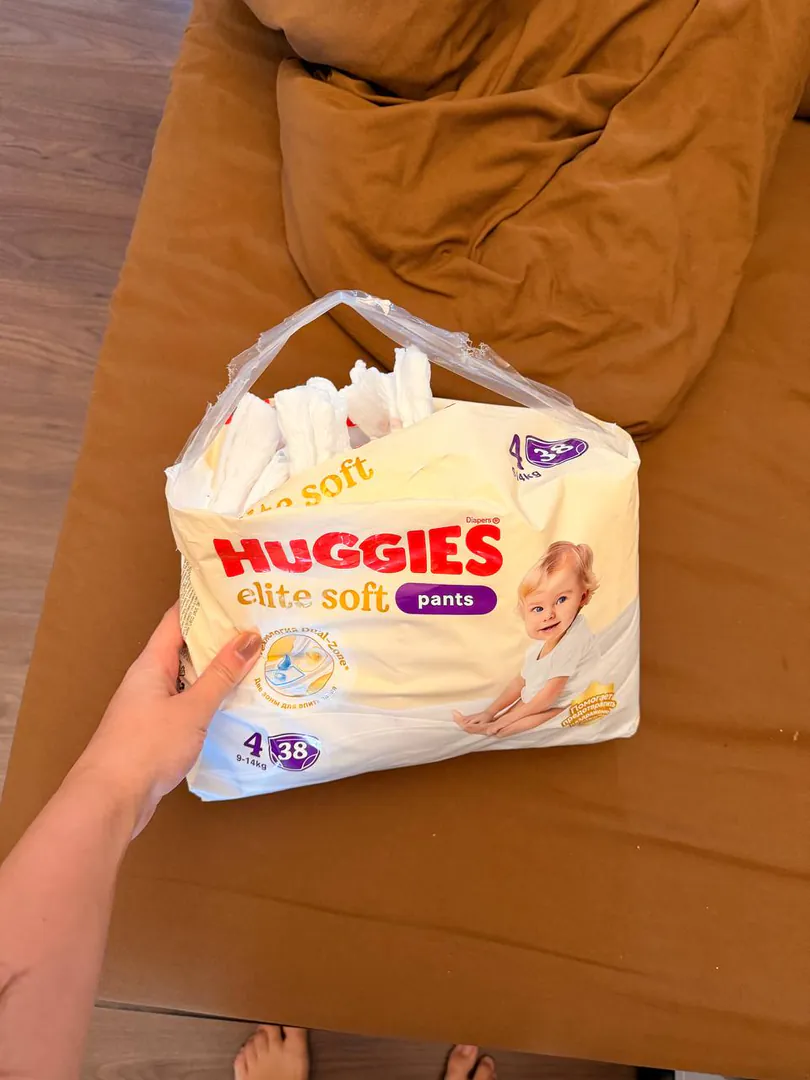Детские подгузники Merries и Huggies 9-14 кг — фото 1