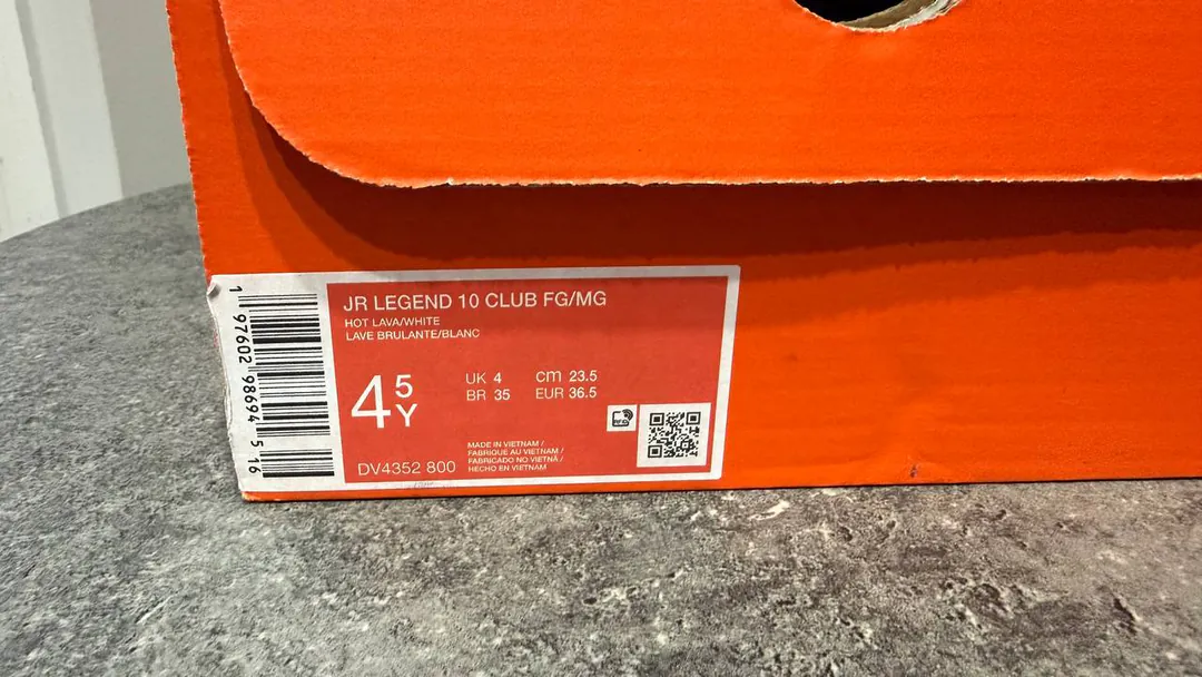 Футбольные бутсы Nike JR Legend 10 Club EU 36,5 — фото 3