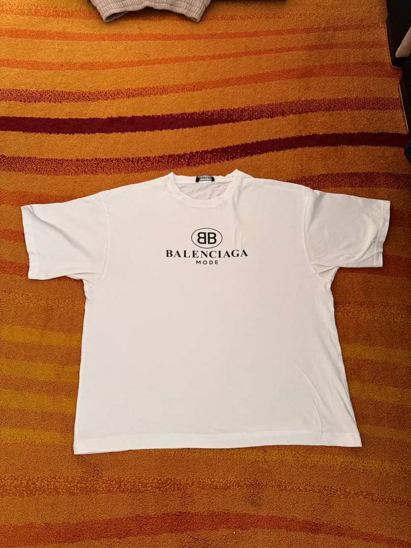 Balenciaga XS თეთრი მაისური — ფოტო 2