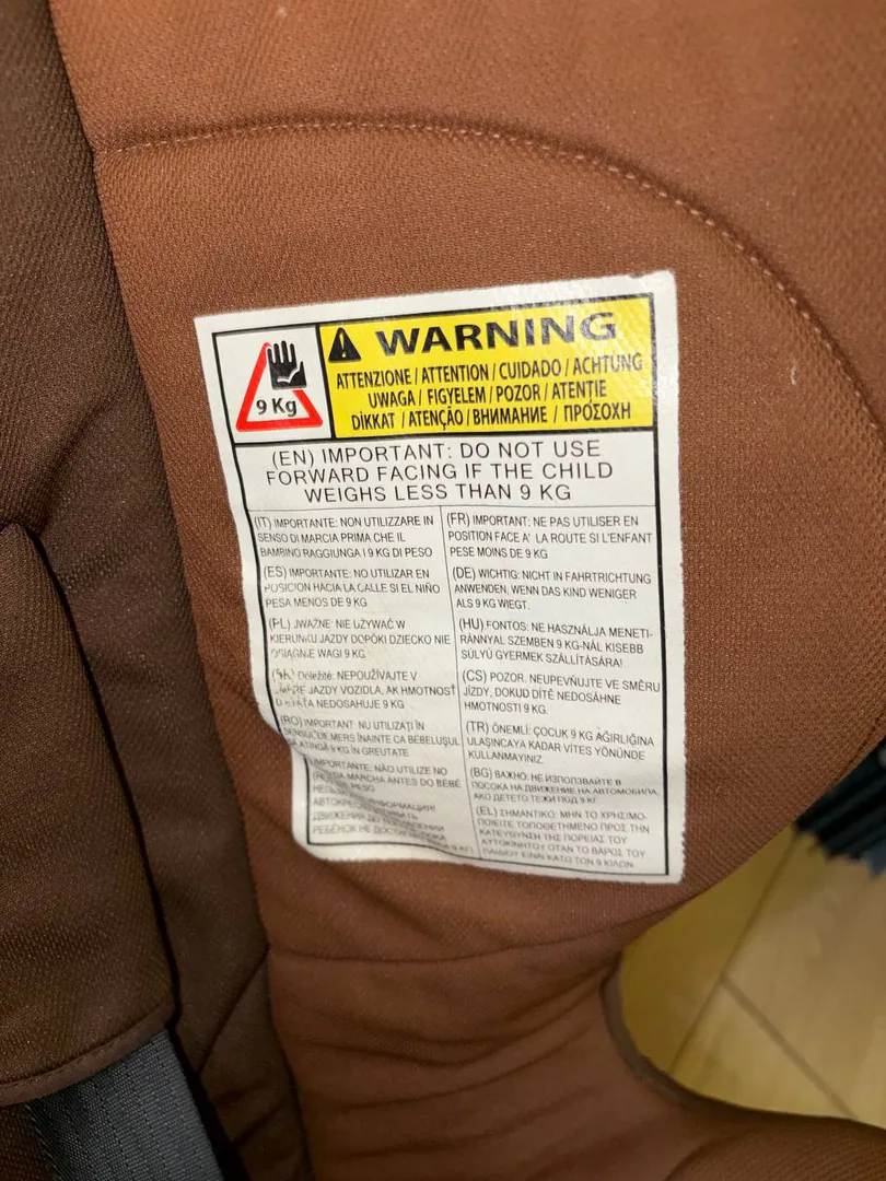 Inglesina child car seat from 9 kg — photo 2