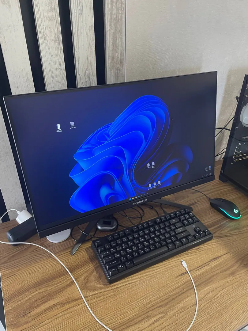 თამაშების მონიტორი Acer Predator XB27QX 27” 2K 210 გერც — ფოტო 2