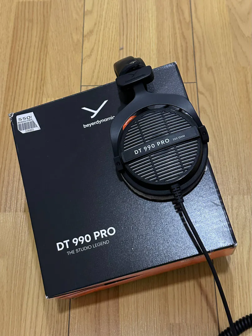 სტუდიური ყურსასმენები DT 990 PRO 250 ომი — ფოტო 1