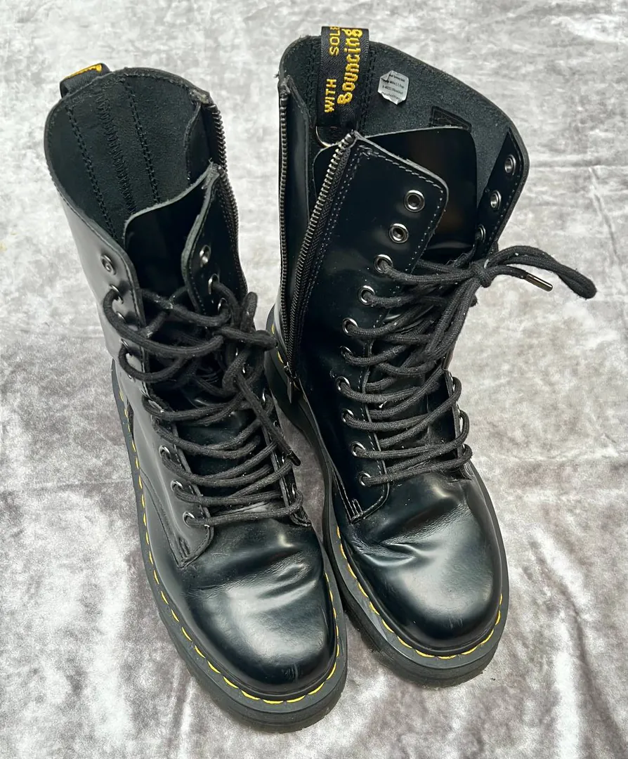 Platform boots Dr. Martens Jadon black 39-40 — photo 2