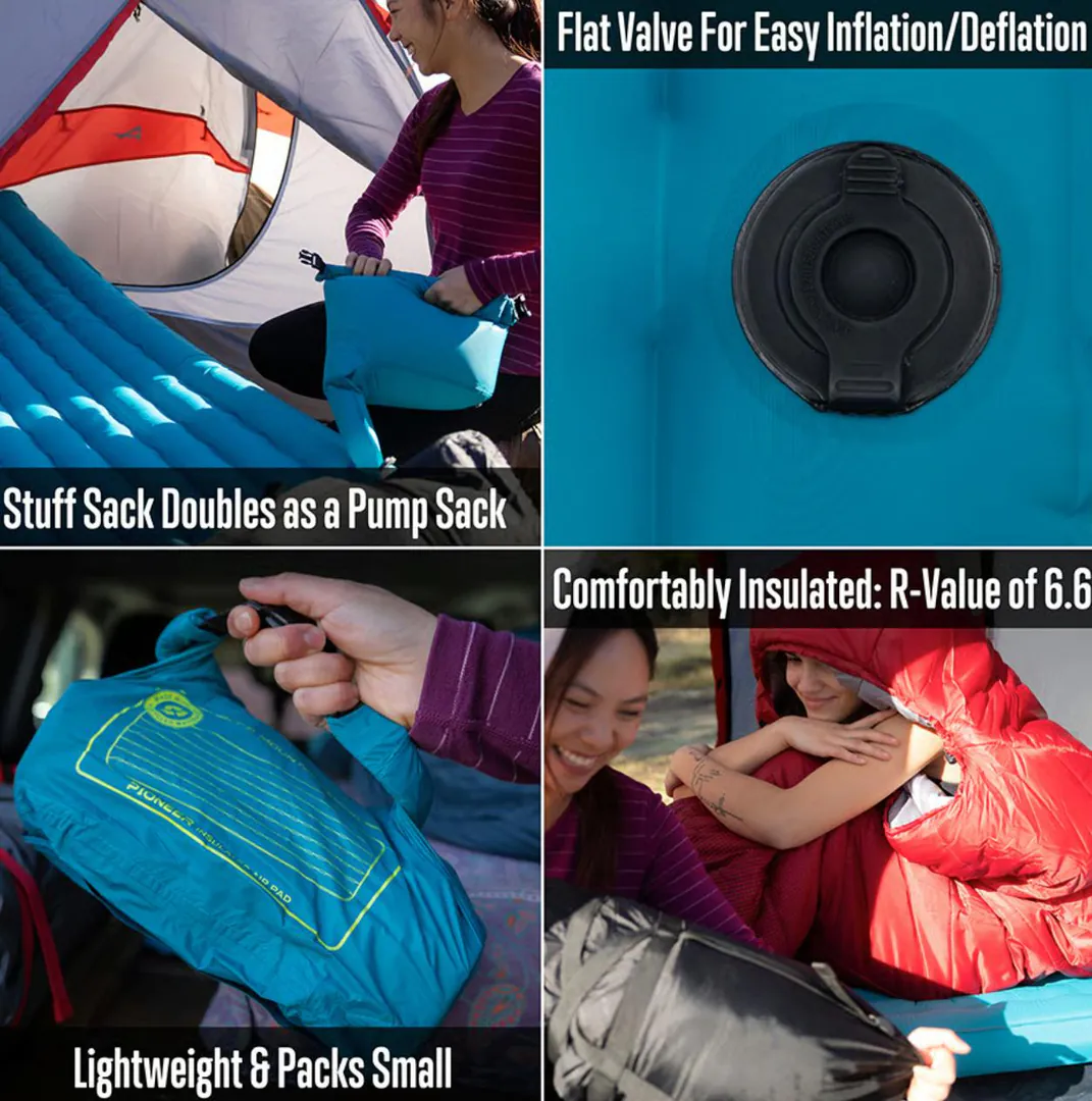 Inflatable mats ALPS Mountaineering Pioneer Insulated — photo 2