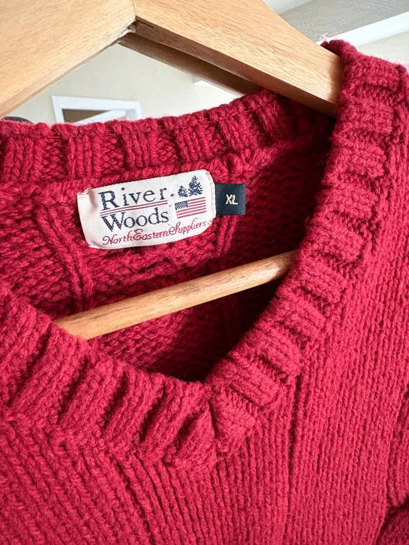 RIVER WOODS sweater wool 70% XL — photo 4